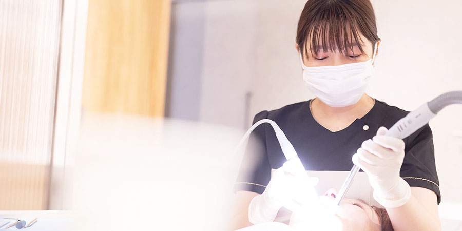 プロフェッショナルケアによるプラークコントロール